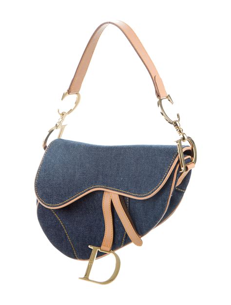 dior jean saddle bag|genuine Dior saddle bag.